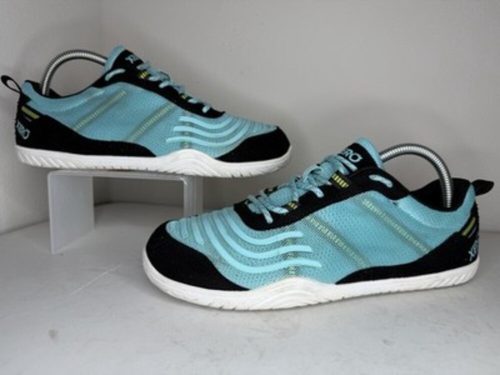 Xero Barefoot Minimalist Sneakers Women’s Size 9 Blue Fabric Lace Up Shoes